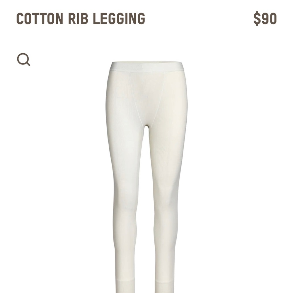 SKIMS cotton rib legging